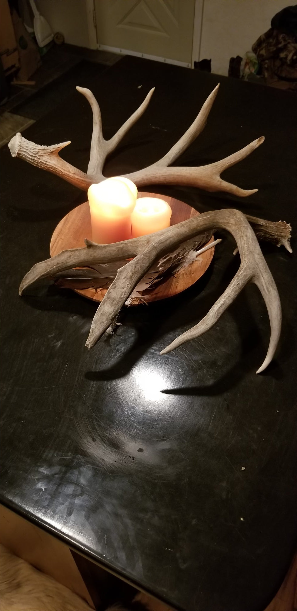 Center of Love Center Piece - The Antler Rack